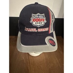 VINTAGE NFL Puma Super Bowl XXXIV 2000 Atlanta Hat USA Rams Y2K Adjustable